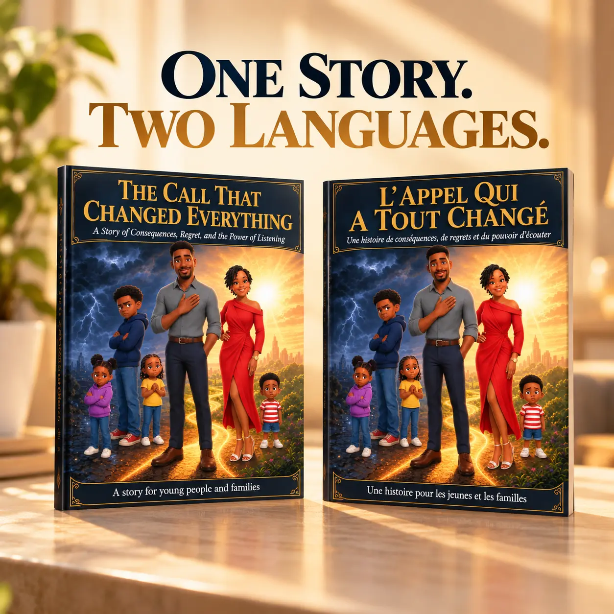 English and French book editions